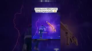 These guys built juice a CHILL GUY TO hang out with 🧃🌍🤣 chillguy fortnite fyp juicewrld [upl. by Elohc]