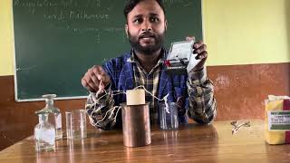 Daniel or voltaic cell experiment chemistry [upl. by Cyler]