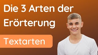 Erörterung schreiben ✅ alle 3 Formen in der Übersicht [upl. by Erasmus]