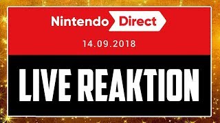 🔴 NINTENDO DIRECT 14092018 🎇 Domtendos Live Reaktion [upl. by Nolly]