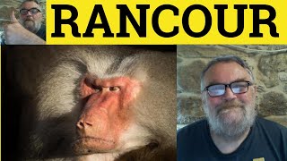 🔵 Rancor Meaning  Rancour Examples  Rancor Definition  GRE Vocabulary [upl. by Storer]