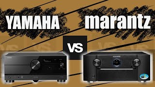 Yamaha vs Marantz  Best AVR between Yamaha vs Marantz [upl. by Cirdla]