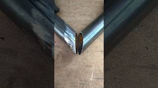 The welders secret technique for making round pipe joints at 90 degree angles [upl. by Sibyls]