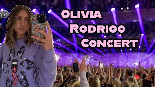 Going BACKSTAGE at the Olivia Rodrigo Concert [upl. by Farrell]