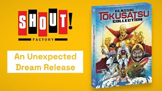 Shout Factorys Toei Classic Tokusatsu Collection On Bluray Unboxing [upl. by Jim468]