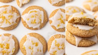 Glazed Lemon Cookies [upl. by Ehpotsirhc]