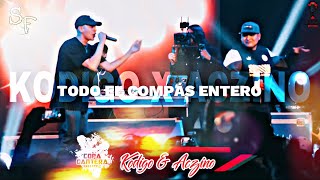 KODIGO REGRESA SUBTITULADO 🔥  FREESTYLE DE KODIGO Y ACZINO  COPA CANTERA [upl. by Eralcyram]