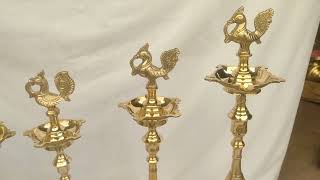 NACHIYAR KOVIL LIGHT WEIGHT ANNAM LAMPS [upl. by Witherspoon972]