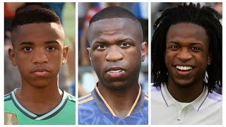 Vinicius Junior Face Evolution FIFA 19 to FIFA 23 [upl. by Lledyl]