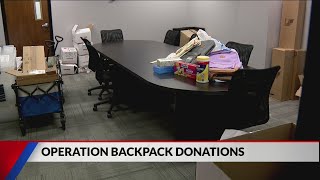 Volunteers of America makes donation to Operation Backpack [upl. by Ahern220]