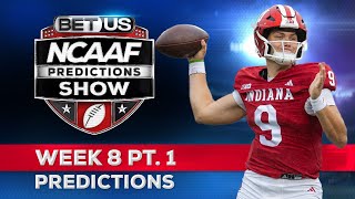 College Football Picks Week 8 PT1  NCAA Football Odds CFB Predictions and Best Bets [upl. by Ttenneb554]