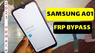 Samsung A01 Frp UnlockBypass Google Account Lock Android 10  2023 Update [upl. by Janna]