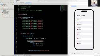 SwiftUI Using Lists Part 3 Sections [upl. by Tsnre]