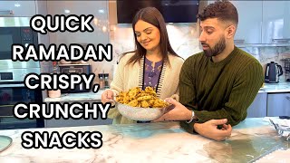 GARMA GARAM RAMADAN SNACKS  VERY QUICK amp EASY  CRISPY CRUNCHY amp VERY TASTY [upl. by Wini505]