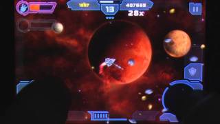 Asteroids GUNNER iPhone Gameplay Review  AppSpycom [upl. by Cloutman224]