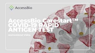 AccessBio Carestart™ COVID19 Antigen Test Manufacture Video [upl. by Neirod]