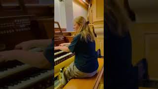 Steinmeyer Orgel Heidelberg Orgelzentrum Lampl Shorts romantische Orgel wie sie leibt und lebt [upl. by Alvis426]