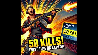 🔥 Epic 50 Kills in Free Fire Training Ground on Lenovo LOQ i513450HX 💻 [upl. by Plerre]