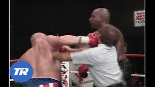 Butterbean Goes for KO and Accidentally KOs Ref  Crazy Moments in Boxing [upl. by Aloap]