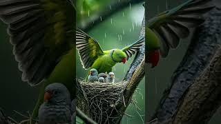 Brave Bird Save Babies From Rain [upl. by Devon760]