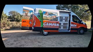 Camperros Nuestras furgonetas acondicionadas [upl. by Krug]