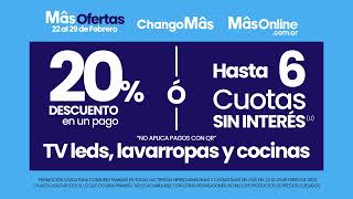 Disfrutá de Mas Ofertas hasta el 29 de febrero en ChangoMas y MasOnline [upl. by Ela114]