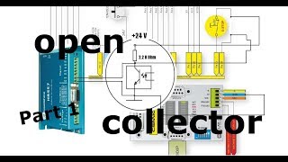 open collector output real life example  Part 1 [upl. by Llehcsreh292]