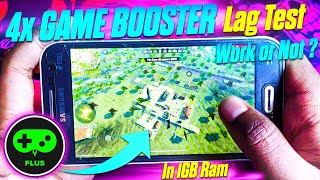 4x Game Booster Lag Fix Test In 1GB Ram [upl. by Edras]