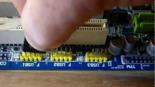 How to connect front panel connectors to the motherboard [upl. by Suelo]