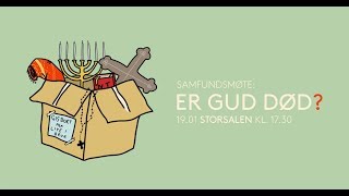 Samfundsmøte Er Gud død [upl. by Ymarej225]