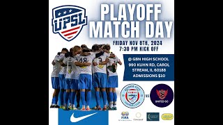 Diverse City FC vs United SC  Midwest Central Quarterfinals [upl. by Eimorej]