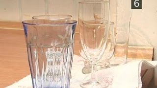 How To Make Glasswares Sparkle [upl. by Kelci]