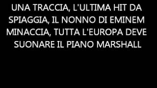 CapaRezza  04  Pimpami La Storia  Lyrics [upl. by Torto256]