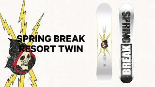 Spring Break Snowboards  2025 Resort Twin [upl. by Gerrilee152]