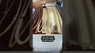 How to do a light stain on dark wood [upl. by Adil]