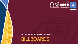 ICPC WF Astana Solution Video Problem A  Billboards [upl. by Cichocki]