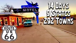 Route 66  14 Day Road Trip  All 292 Towns [upl. by Osswald]