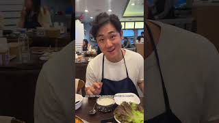 hole in the wall restaurant in korea 🇰🇷 bossam armystew korea koreanfood mukbang seoul [upl. by Rheta]