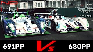 GT6 Pescarolo C60 Hybride  Judd 05 vs Pescarolo Courage  Judd GV5 04  Nürburgring [upl. by Bland]