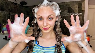 ASMR  Relaxing Hair Washing amp Hair Care Routine 😴🫧 [upl. by Ries530]