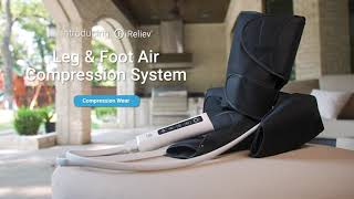 iReliev Leg amp Foot Air Compression System Model  CO2000 [upl. by Ynnahc220]