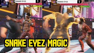 SNAKE EYEZ MAGIC at Capcom Cup X [upl. by Enitsenre608]