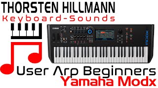 Beginner tutorial for user Arps on Yamaha Modx and Montage cool feature and simple [upl. by Giesser534]