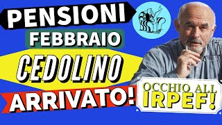 ⚡️ PENSIONI CEDOLINO FEBBRAIO ARRIVATO❗️ MA ATTENZIONE ALL IRPEF❗️🔎 🤷 [upl. by Gitlow28]