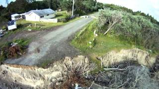 Flying above Washaway Beach in Grayland Washington  HD 720P [upl. by Yennep307]