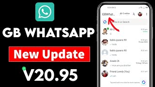 GB Whatsapp New Version 2024 download link  GB Whatsapp Download [upl. by Netsirk]