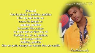 Trevor Jackson  Puddles Lyrics [upl. by Desi]