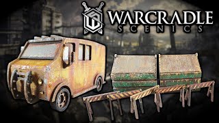 MDF Kit  Warcradle Scenics  Quantum Van [upl. by Assenna686]