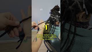 ¿ Y tú le aplicas palm rolling a tus dreadlocks  dreads dreadlocks rastas dreadlockschile [upl. by Rodoeht697]