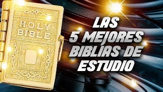 LAS 5 MEJORES BIBLIAS DE ESTUDIO 2018 [upl. by Rengaw]